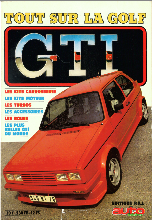 Housse dossier siège Golf 1 GTI (1980-1983) - YTP