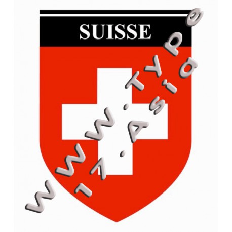 Autocollant "Suisse"