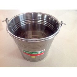 Stainless steel bucket